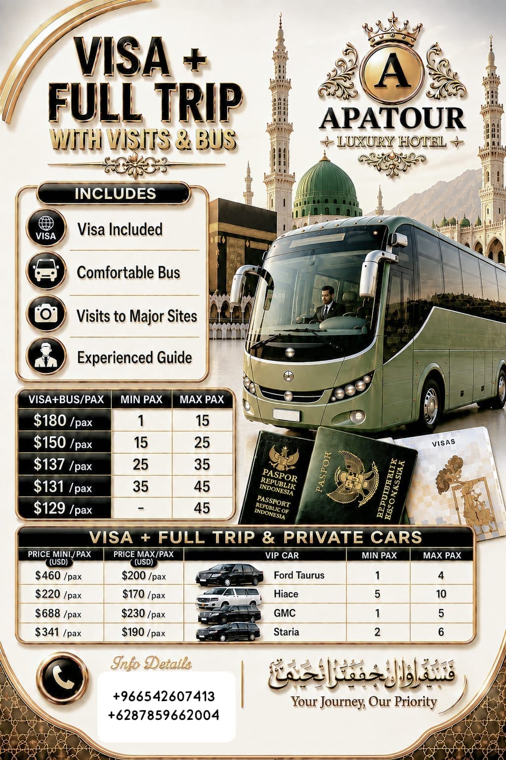 VISA FULL TRIP