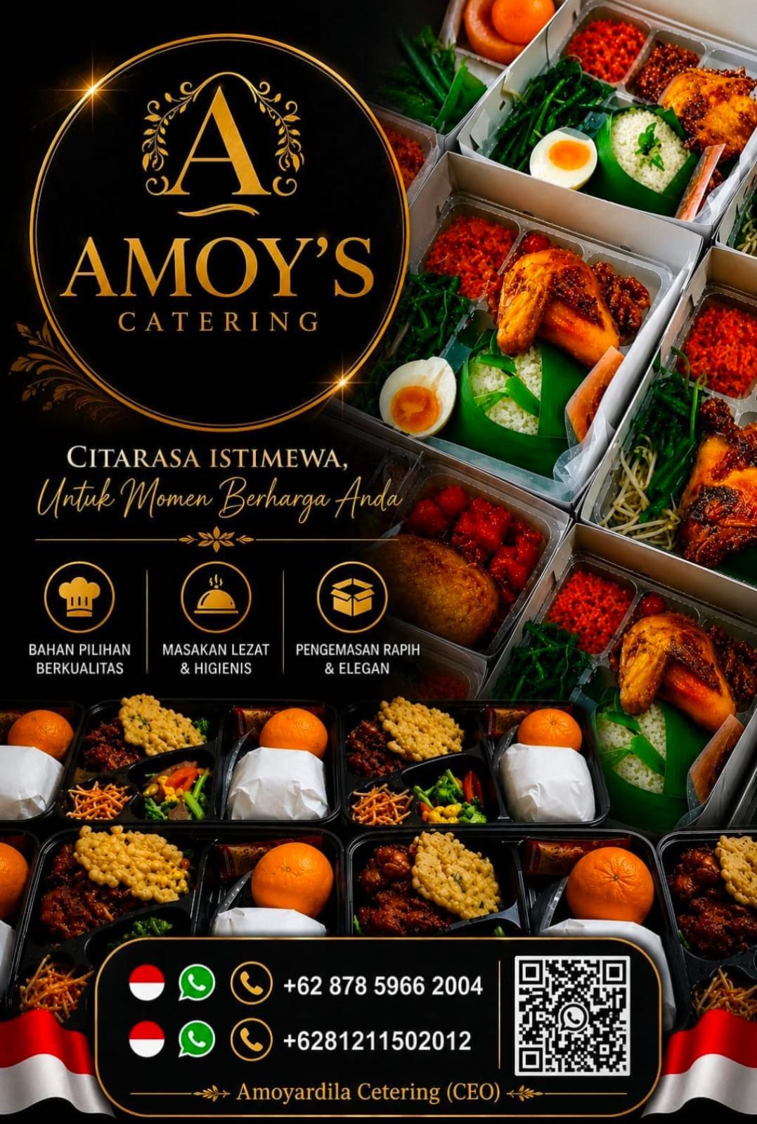 AMOY CATERING DAN MESSAGE